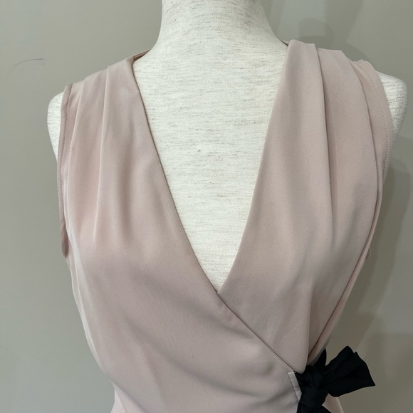 Zara Pink Sleeveless Wrap Top Size M - Picture 3 of 7
